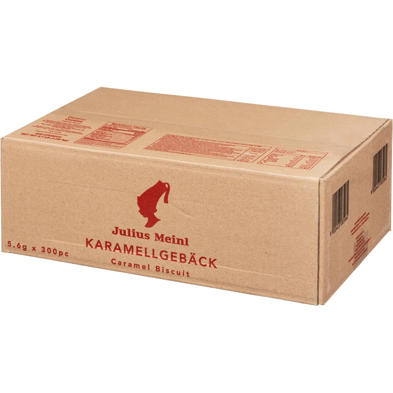 Печенье Julius Meinl бисквитное в индивидульной упаковке, 300шт/уп (8596) - фото 3