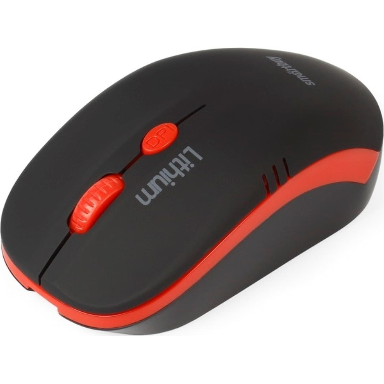 Мышь компьютерная Smartbuy ONE 344CAG черно-красная (SBM-344CAG-KR) - фото 2
