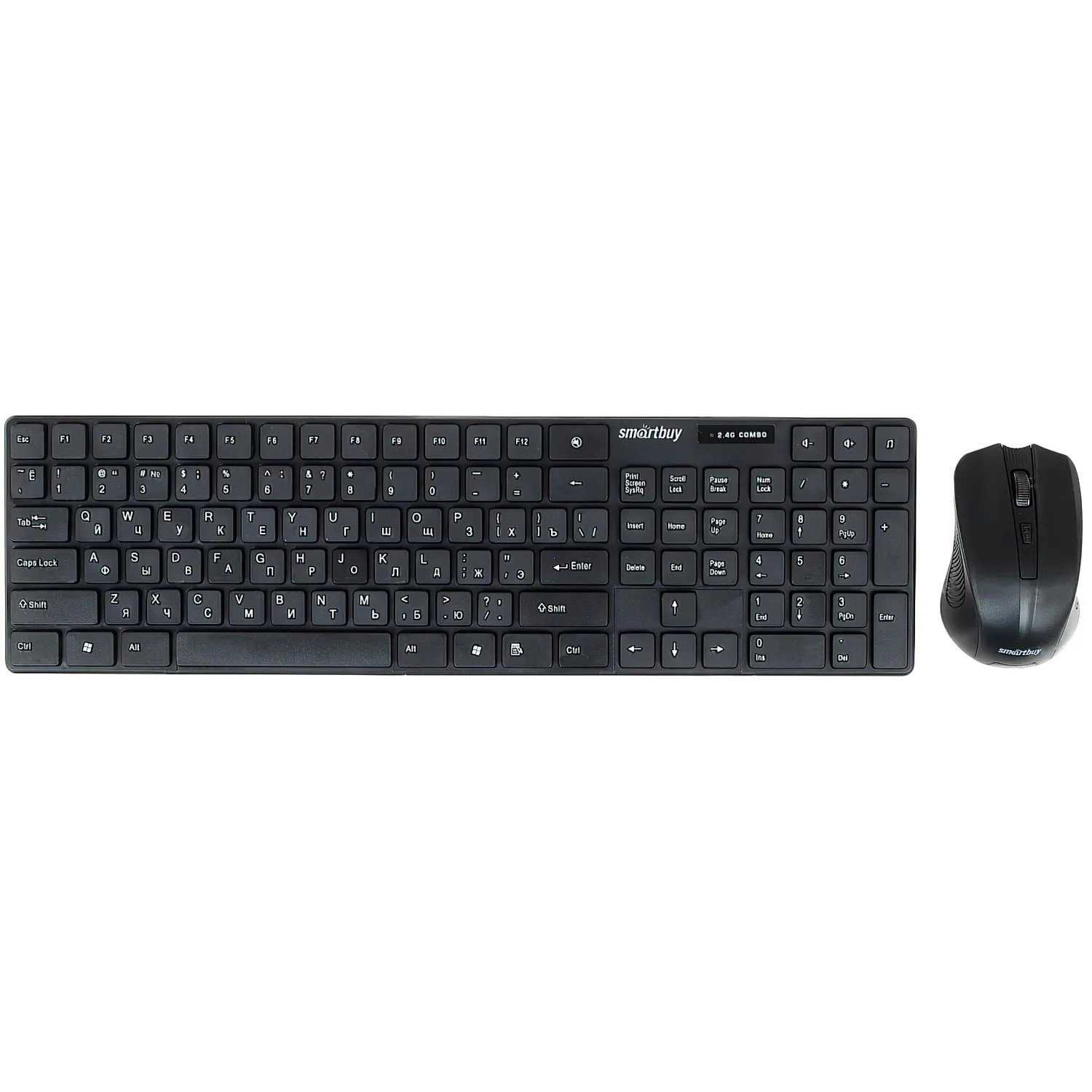 Набор клавиатура+мышь Smartbuy ONE 229352AG черный (SBC-229352AG-K) - фото 1