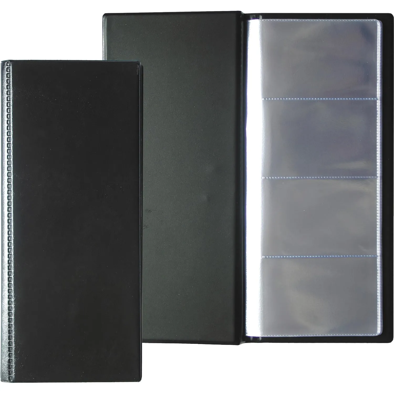 Визитница настольная на 96 визиток Attache 2350И, ПВХ, черный, Россия - фото 3