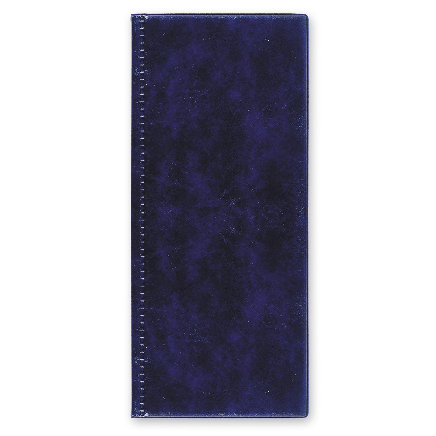 Визитница настольная на 96 визиток 2350И-201, ПВХ, синий, Россия - фото 1