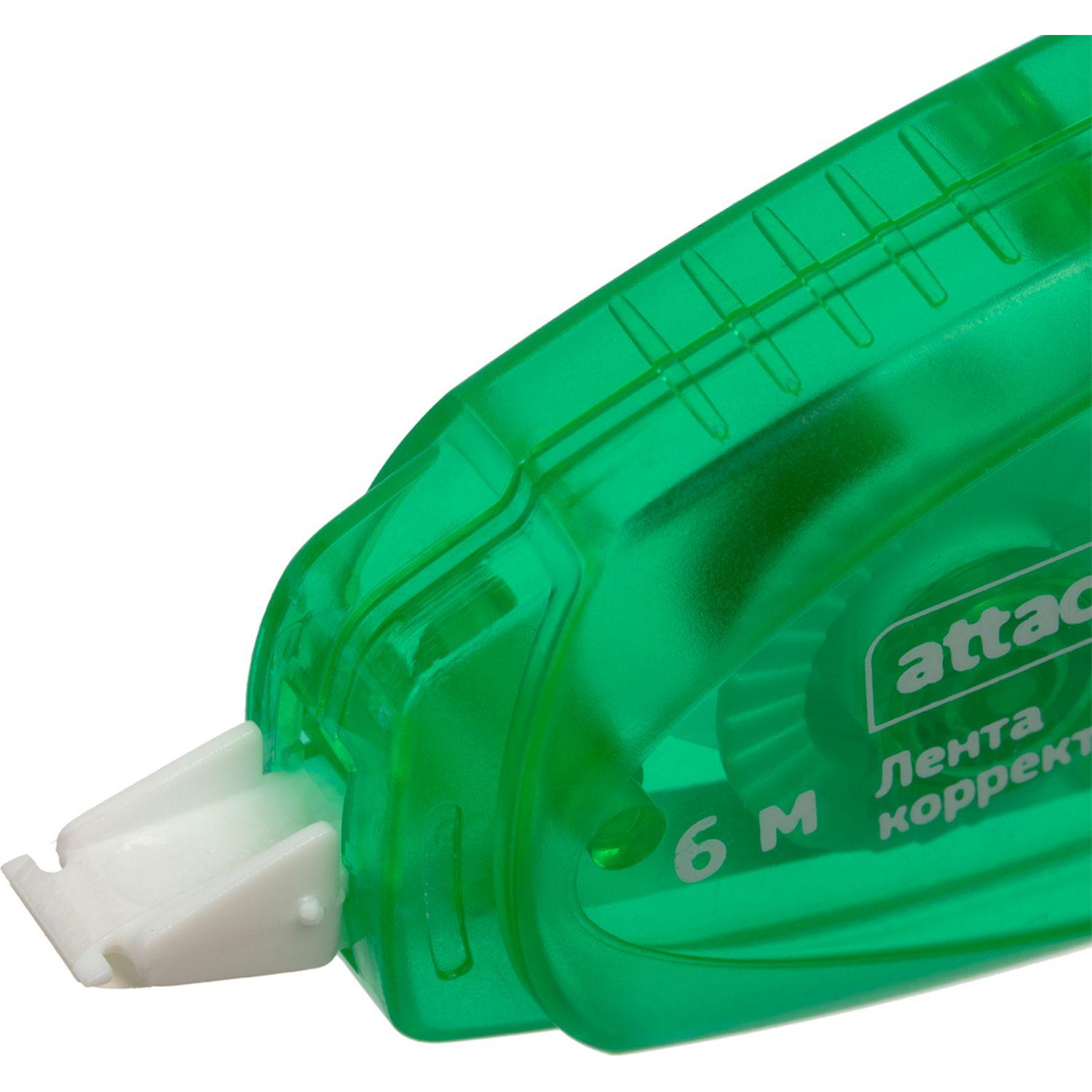 Корректирующая лента Attache 5ммx6м с подкручивающимся механизмом, цвет асс Корректирующая лента Attache 5ммx6м с подкручивающимся механизмом, цвет асс - фото 6