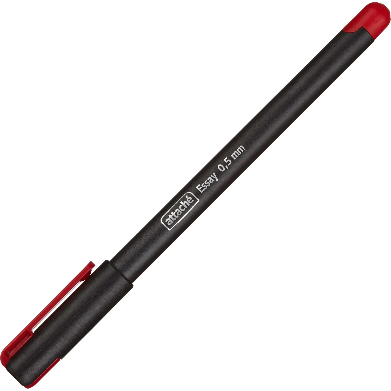Ручка шариковая неавтомат. Attache Essay, 0,5мм,масл,красный - фото 2
