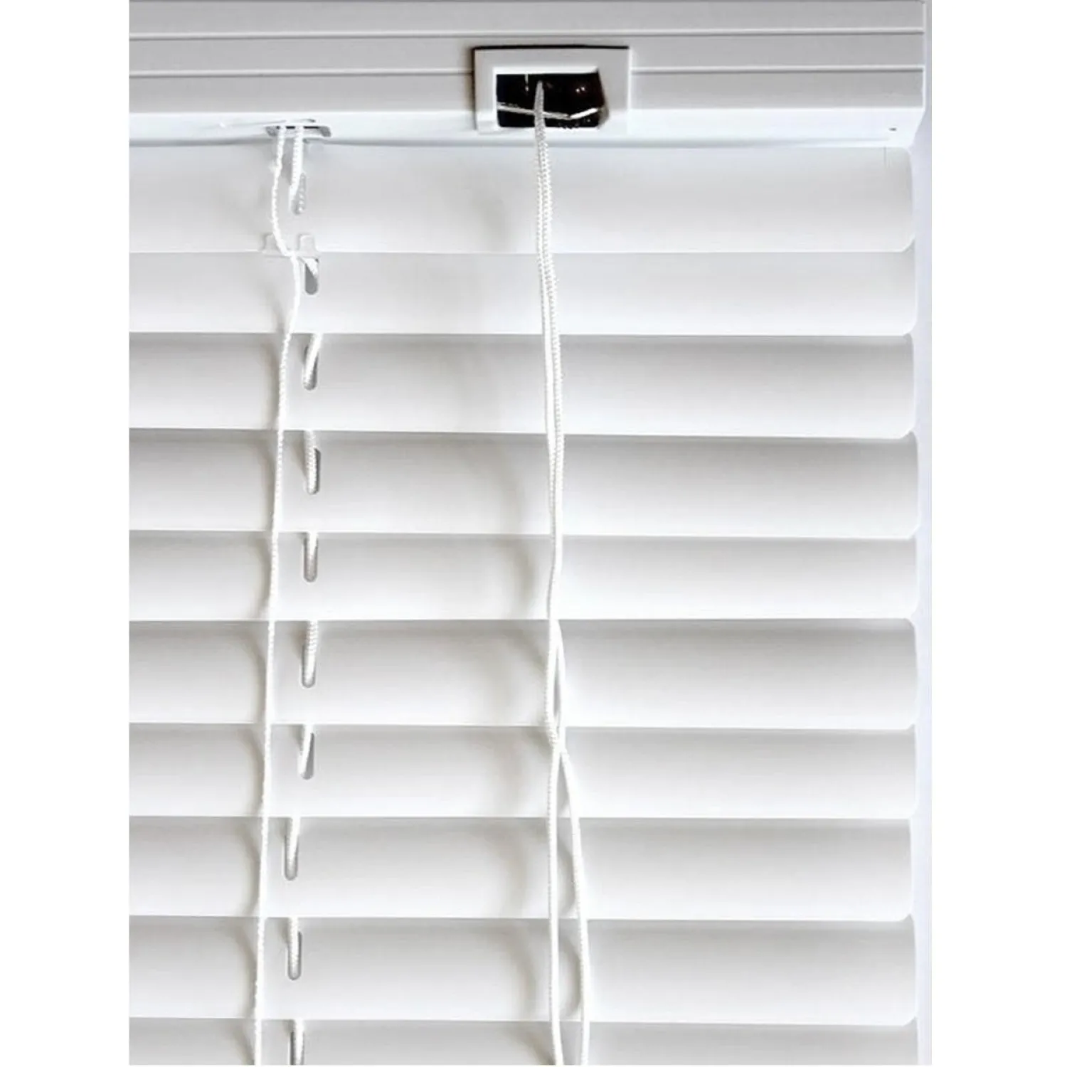 Жалюзи SKR Горизонтальные пластиковые Белый 60х160 - фото 3