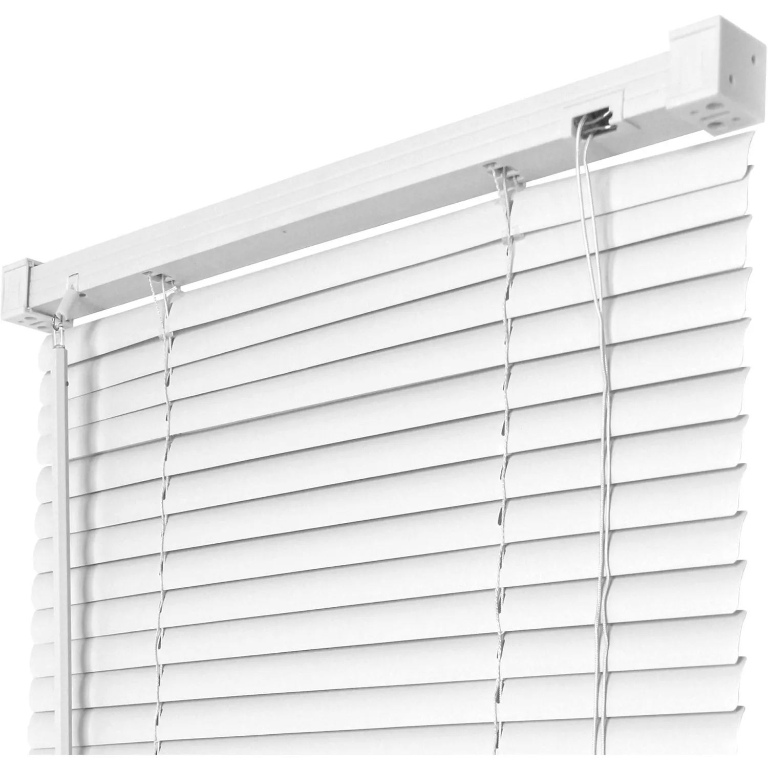 Жалюзи SKR Горизонтальные пластиковые Белый 80х160 - фото 2