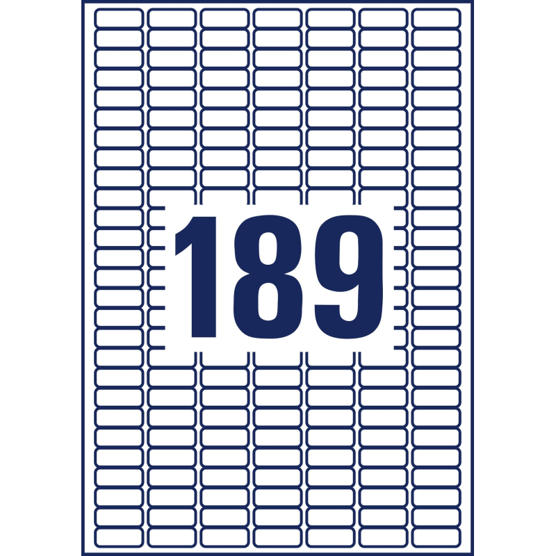 Этикетки самоклеящиеся L4731REV-25Удаляемые,25.4х10мм,IJ+L+K+CL,4725шт/уп - фото 5