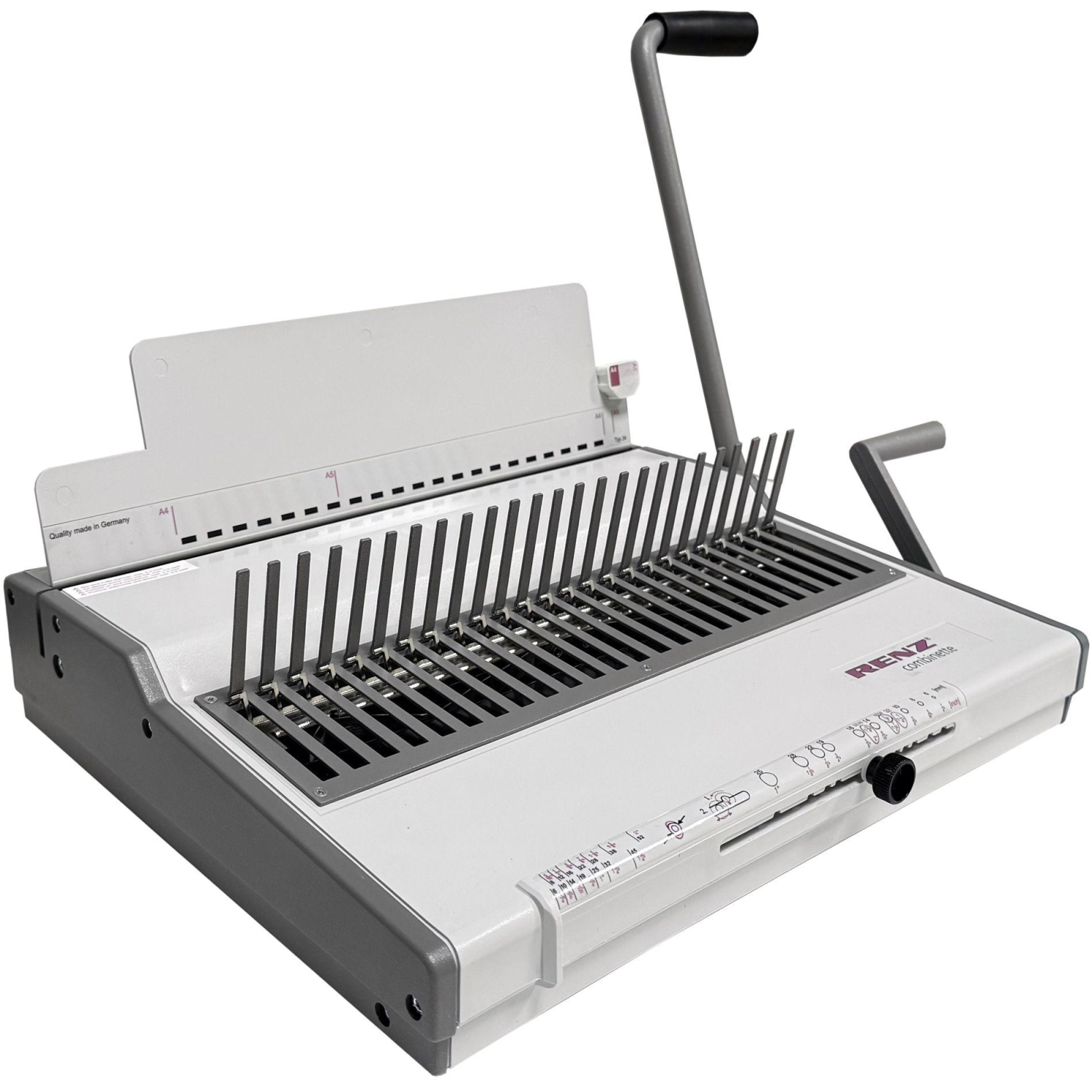 Брошюровщик Renz Combinette, А4, 25л./500л., пл.пруж. Брошюровщик Renz Combinette, А4, 25л./500л., пл.пруж. - фото 5