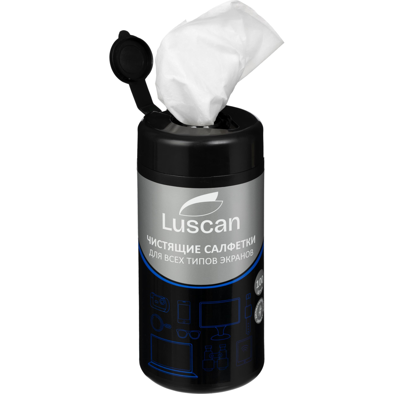 Салфетки д/экранов Luscan, туба, пов/пл, 100 шт, 130х150 Салфетки д/экранов Luscan, туба, пов/пл, 100 шт, 130х150 - фото 3