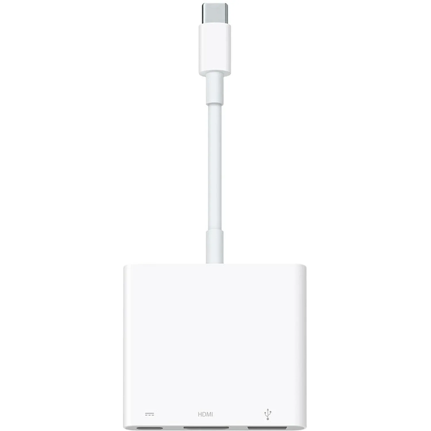 Адаптер Apple USB-C Digital AV Multiport бел MUF82ZM/A MUF82FE/A  MW5M3FE/A - фото 1