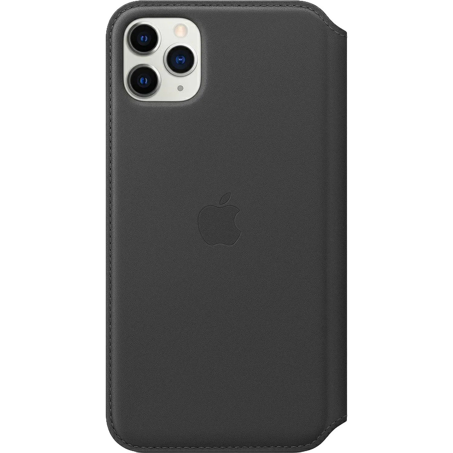 Чехол -книжка Apple Leather Folio для iPhone 11 Pro Max, чер, MX082ZM/A - фото 1