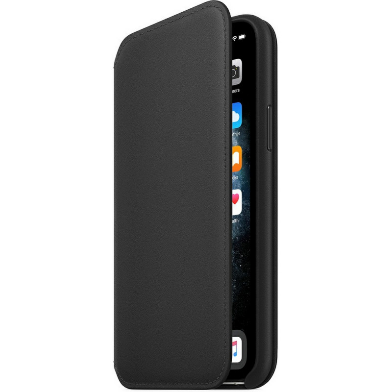 Чехол -книжка Apple Leather Folio для iPhone 11 Pro, чер, MX062ZM/A - фото 3