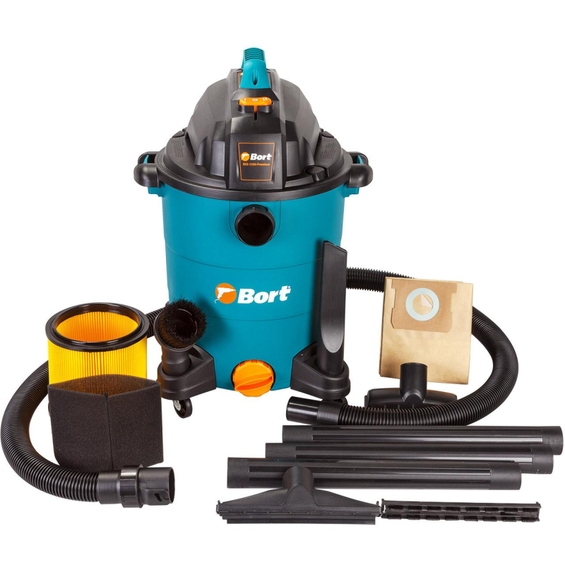 Пылесос строительный BORT BSS-1530-Premium (93723460) - фото 5