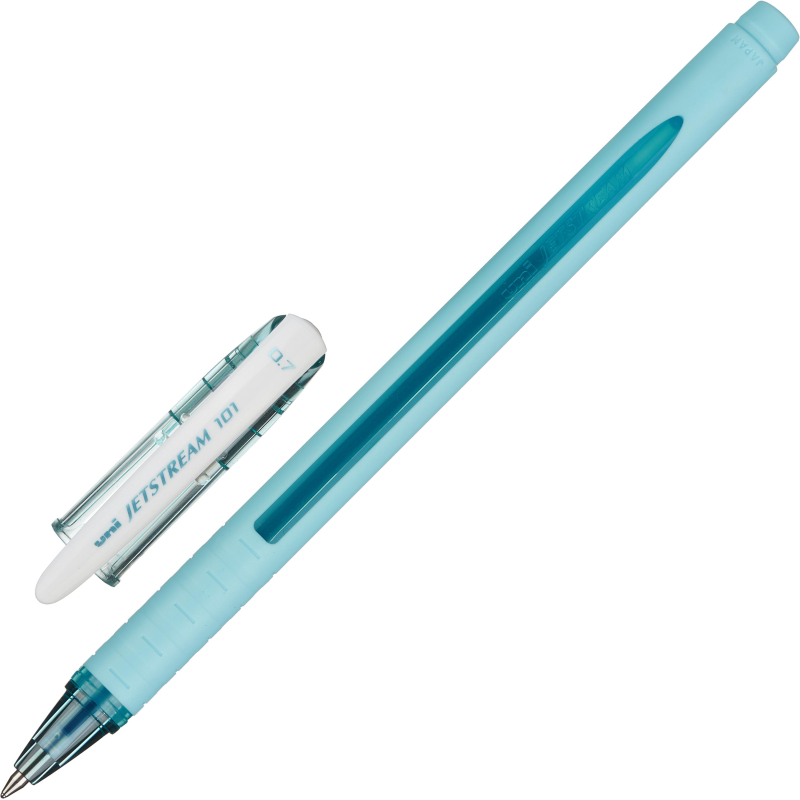 Ручка шариковая неавтомат. Uni JetstreamSX-101FL-07SKYBLUE BLUEсин0,7 - фото 1