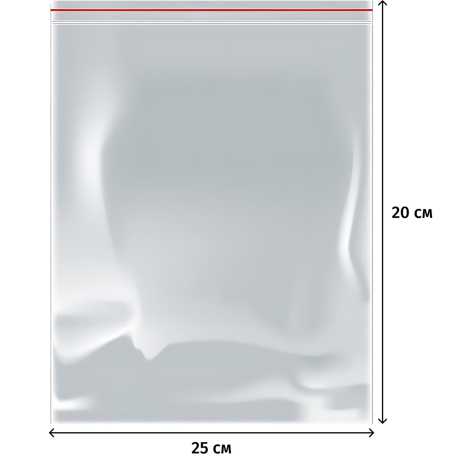 Пакет с замком (Zip Lock) 20 х 25 см, 35 мкм, 1000 шт/уп Пакет с замком (Zip Lock) 20 х 25 см, 35 мкм, 1000 шт/уп - фото 2