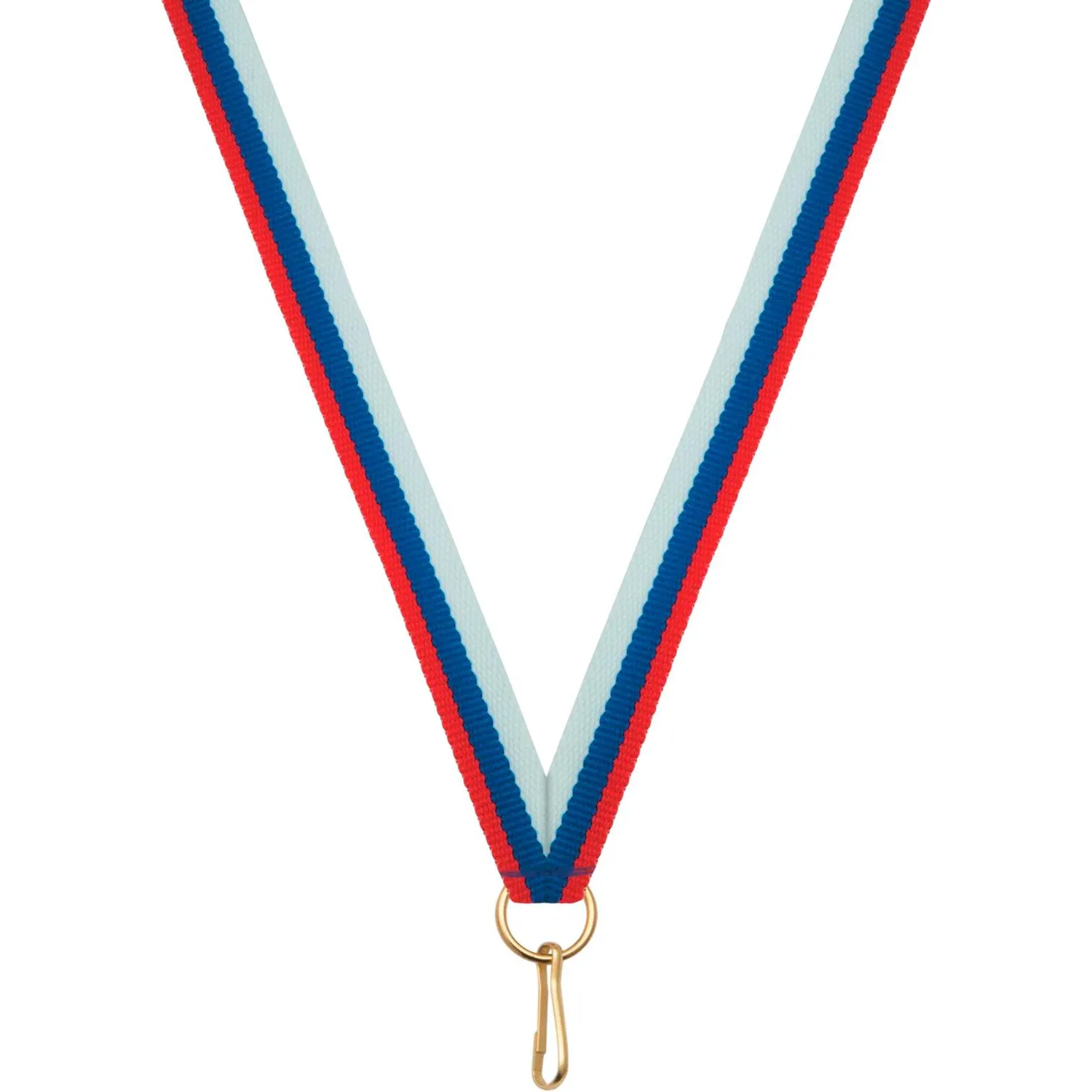 Лента для медалей 10 мм цвет триколор  LN5f - фото 1