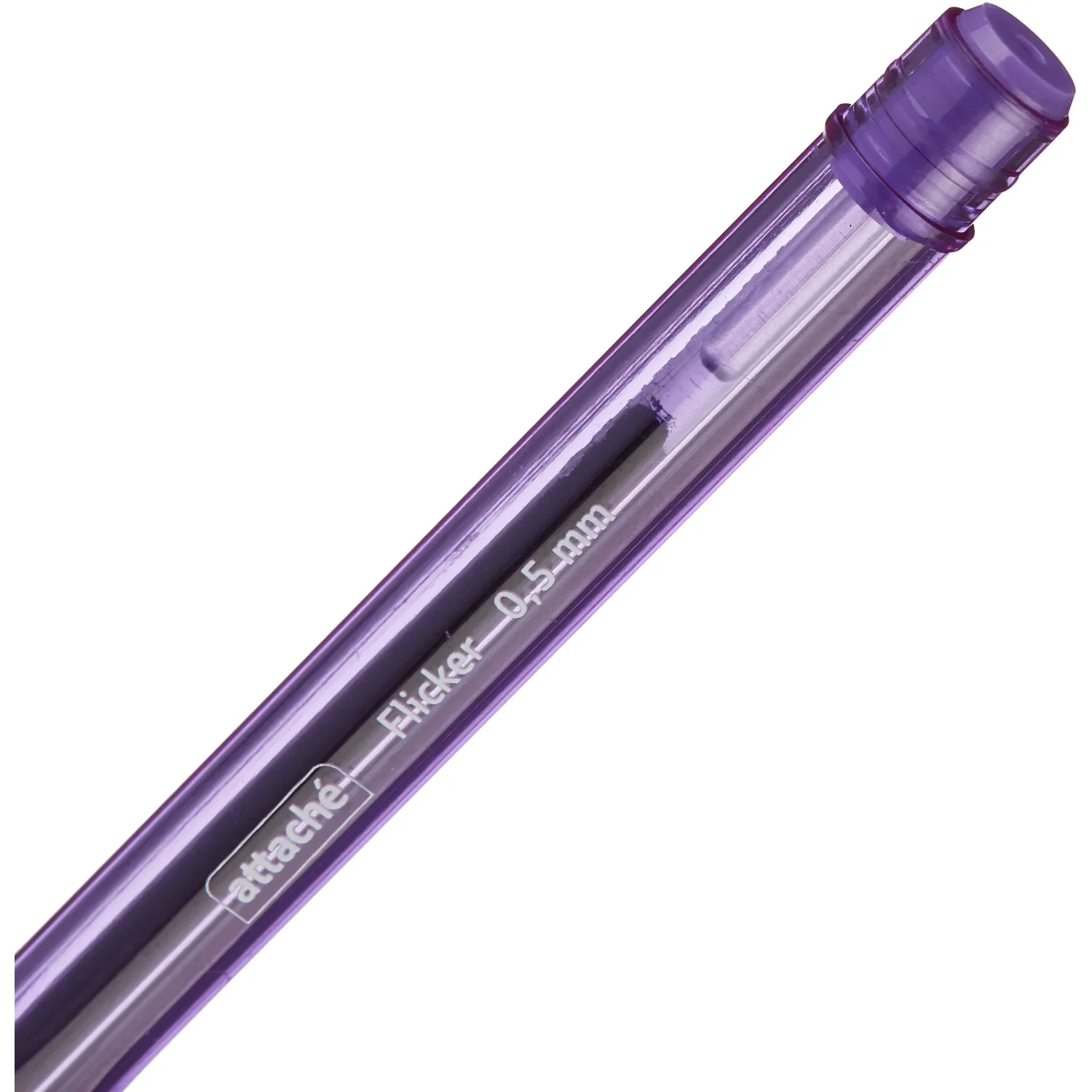 Ручка шариковая неавтомат. Attache Flicker син,масл,манж,асс - фото 5