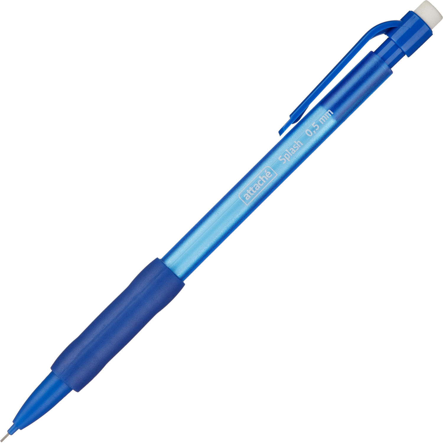 Карандаш механический Attache Splash, 0,5мм, корп.тонир.ассорти, с манжет - фото 3