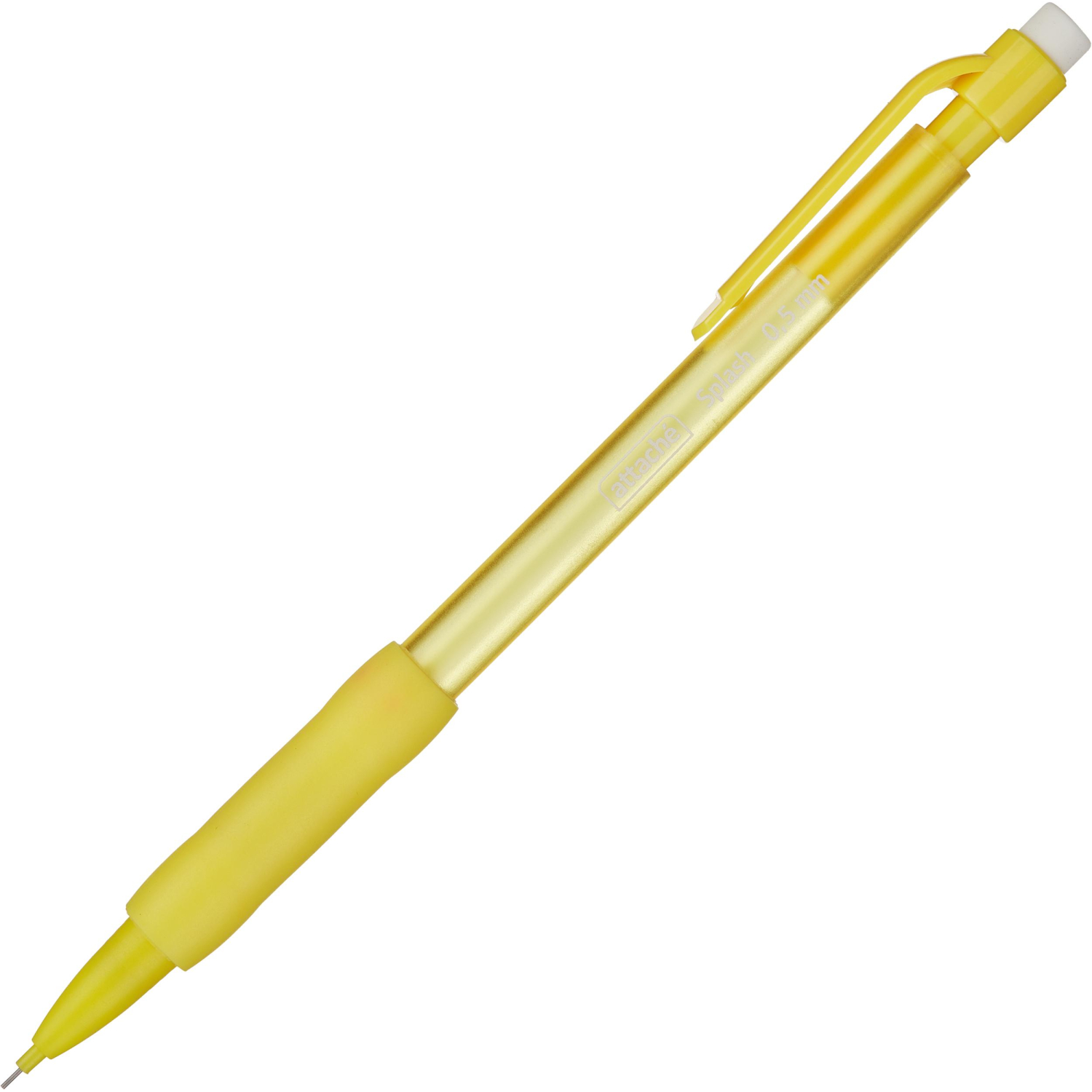 Карандаш механический Attache Splash, 0,5мм, корп.тонир.ассорти, с манжет - фото 4