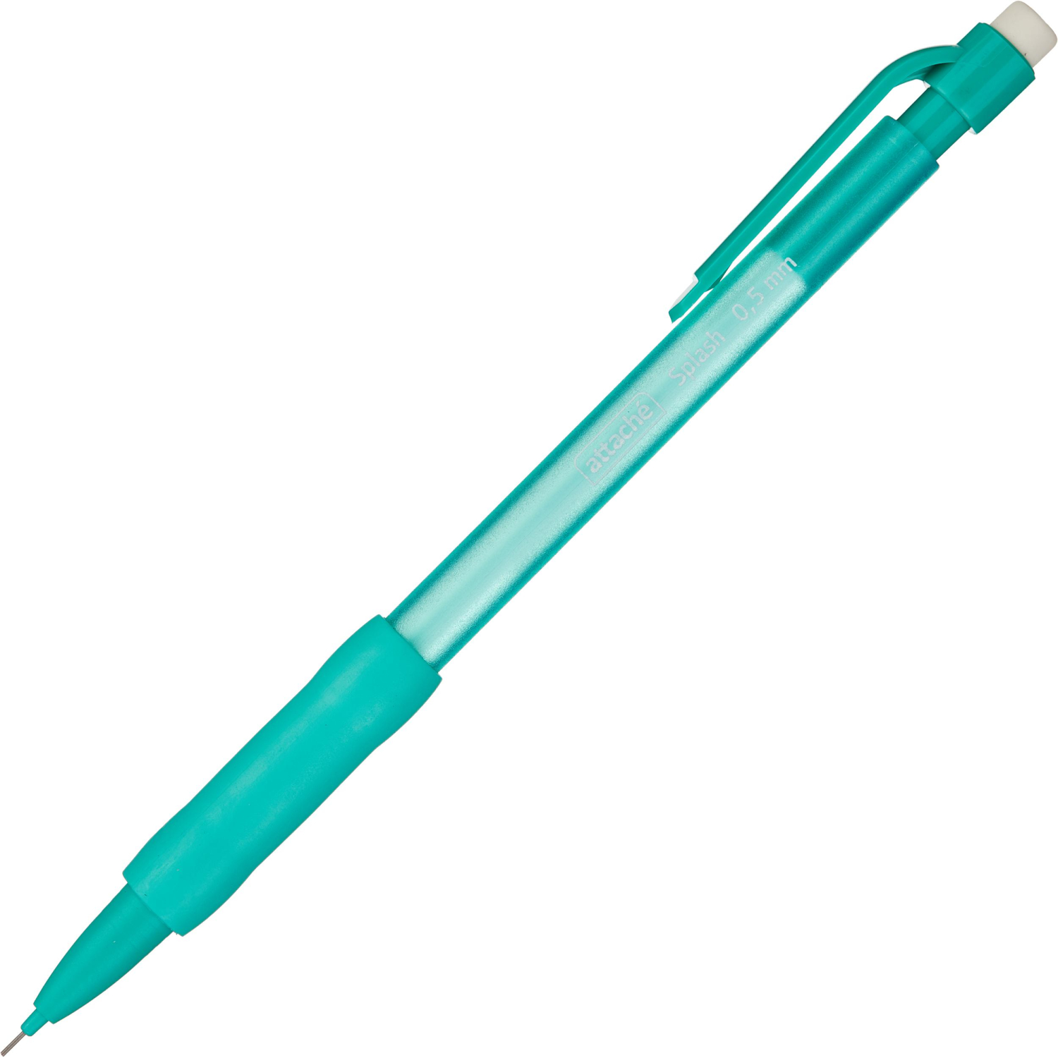 Карандаш механический Attache Splash, 0,5мм, корп.тонир.ассорти, с манжет - фото 5