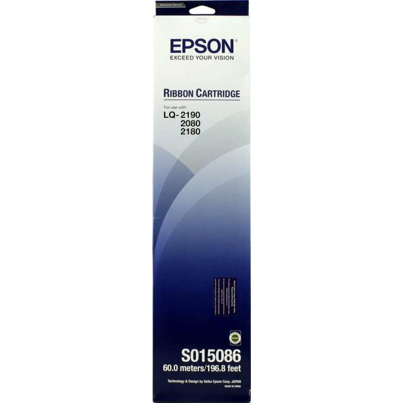 Картридж Epson C13S015086BA чер. для LQ-2190 - фото 1