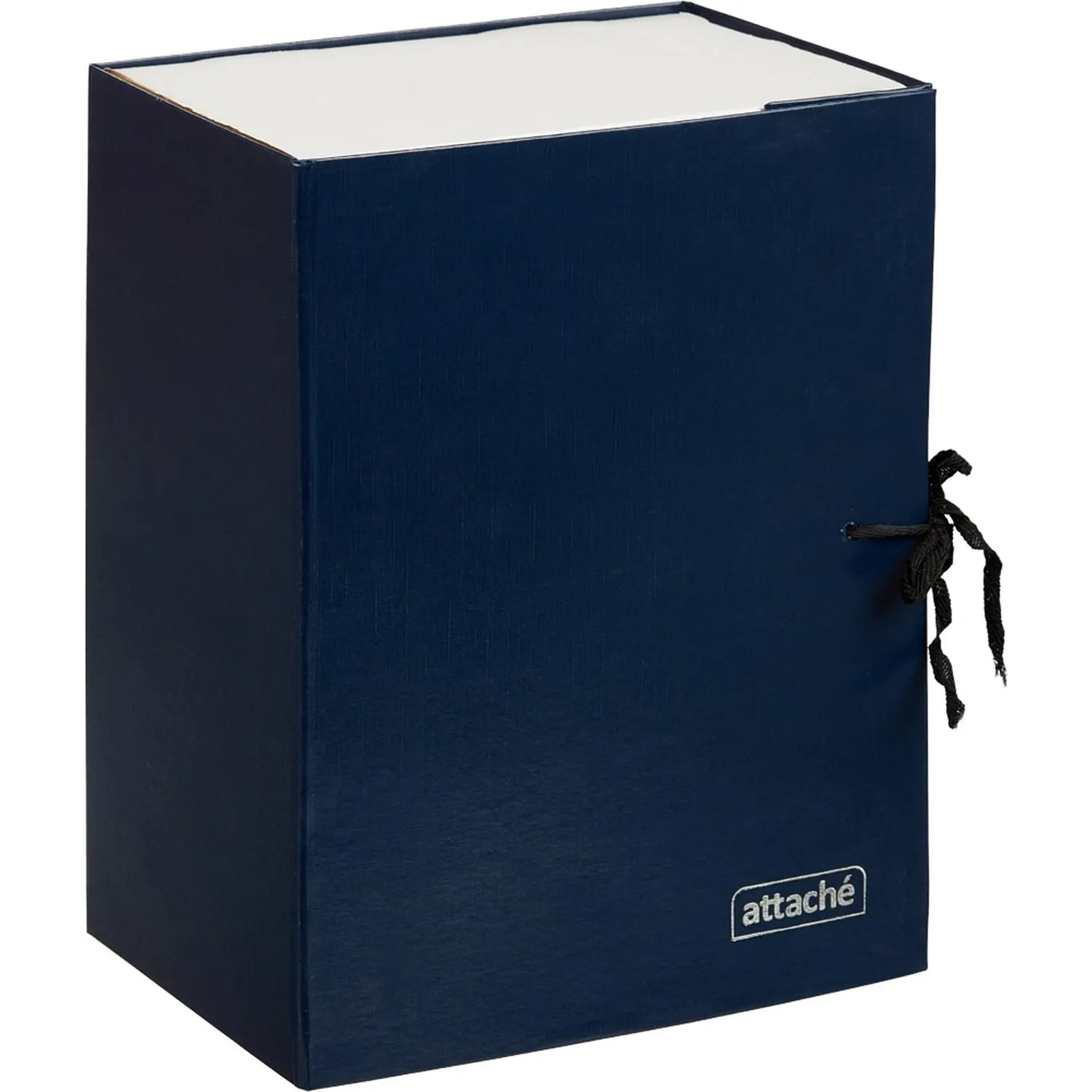 Папка архивная складная ATTACHE,150 мм,синий - фото 2