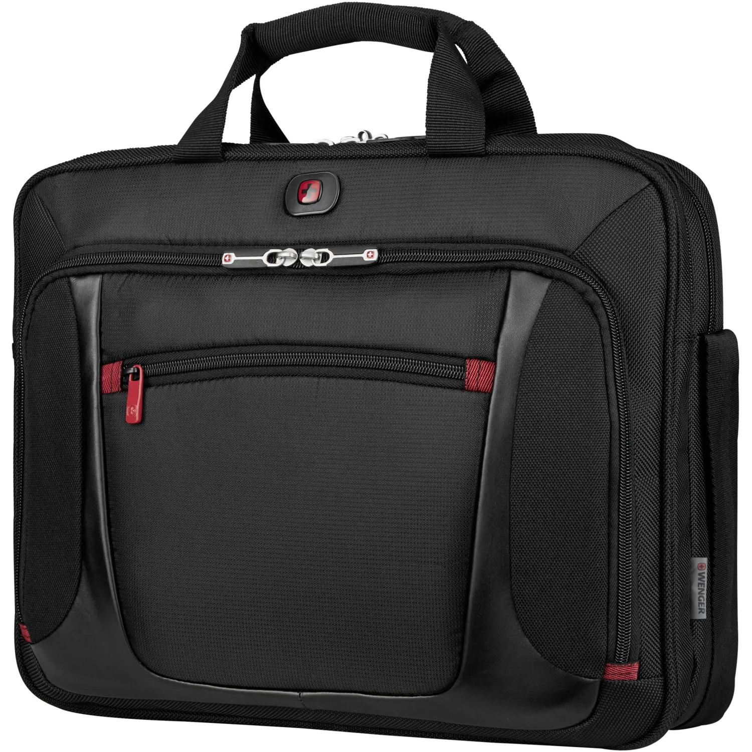 Портфель WENGER для ноутбука, черн, полиэстер/ПВХ, 40x15x33 см, 9 л 600643 - фото 5