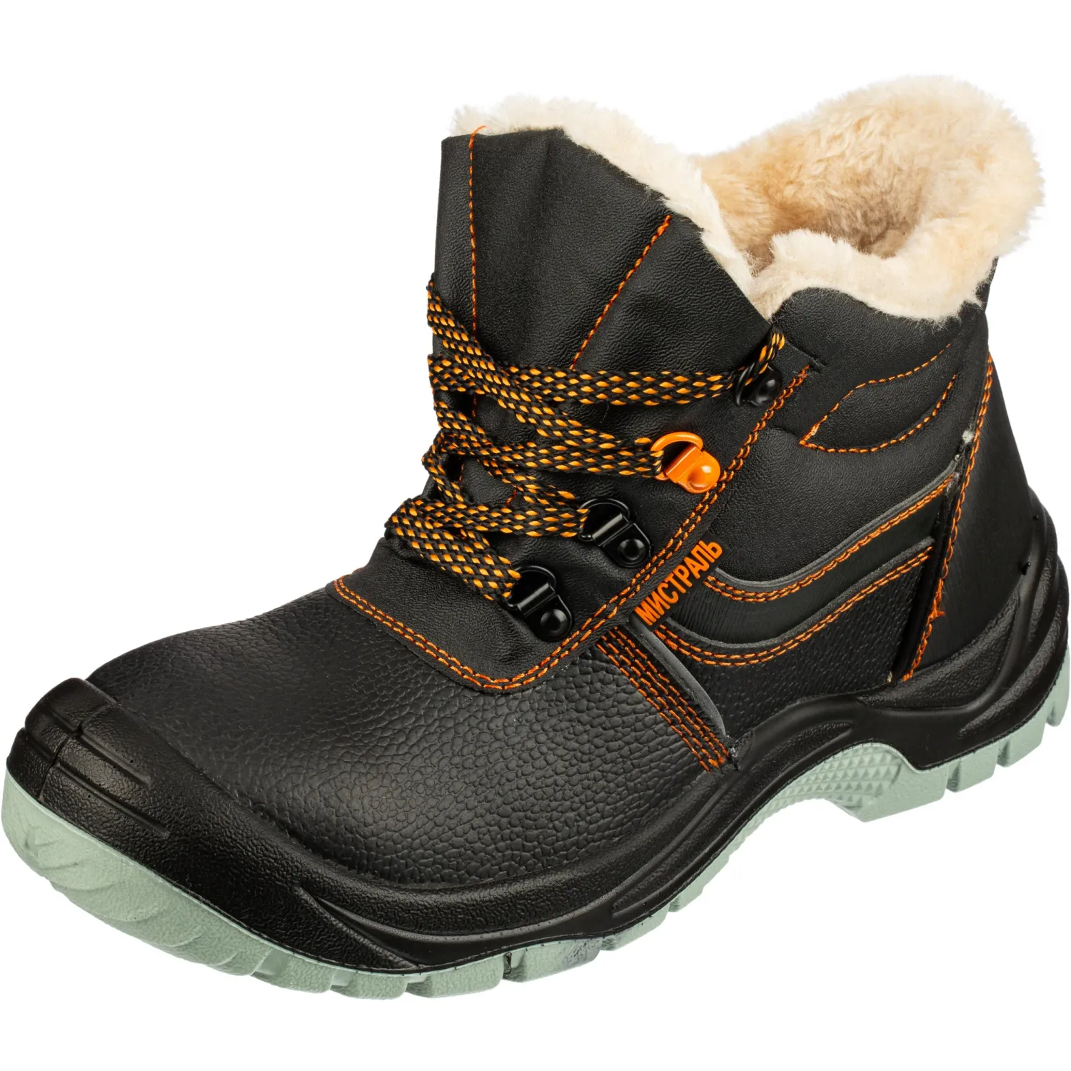 Ботинки Мистраль ПУ/ТПУ с МП и МС утепленные р.42 (104375) - фото 5