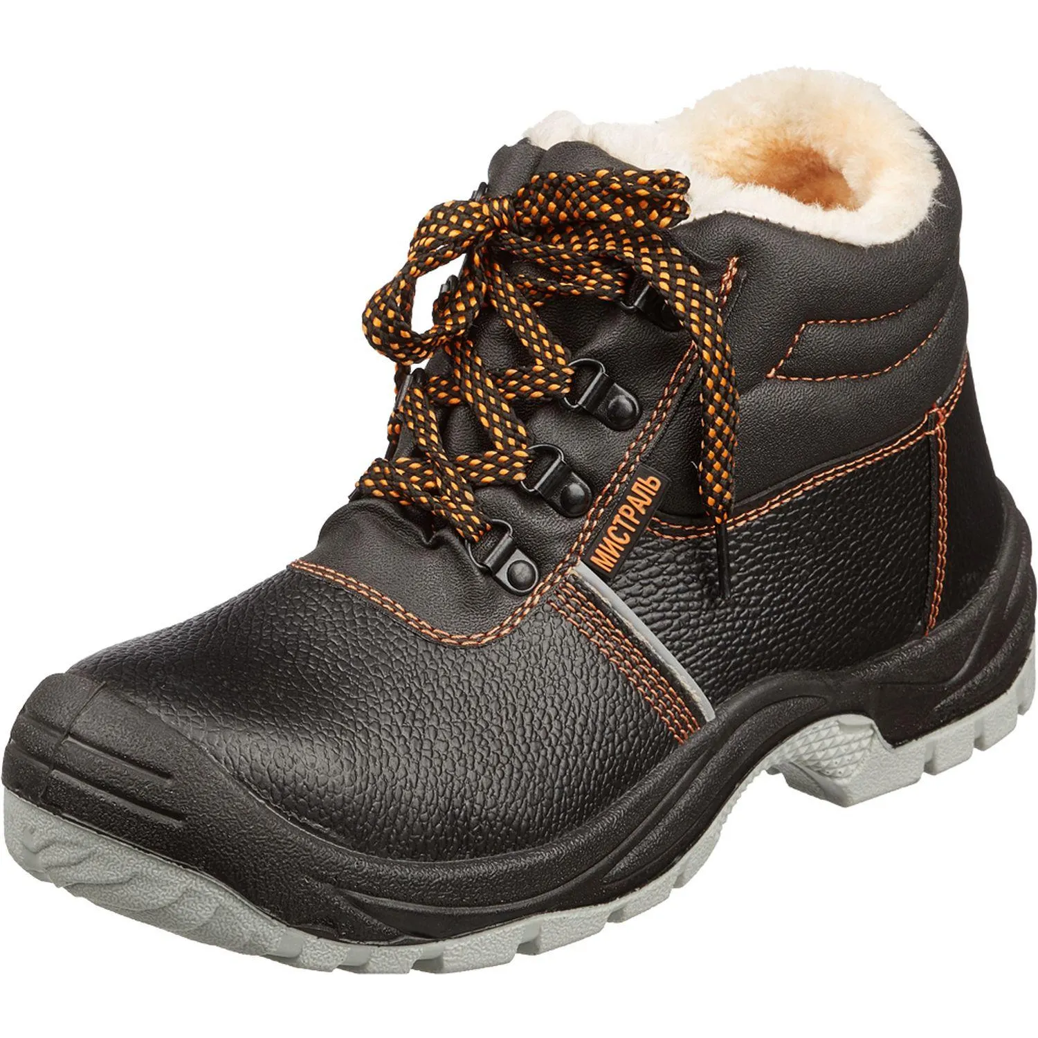 Ботинки Мистраль ПУ/ТПУ с МП и МС утепленные р.43 (104375) - фото 5