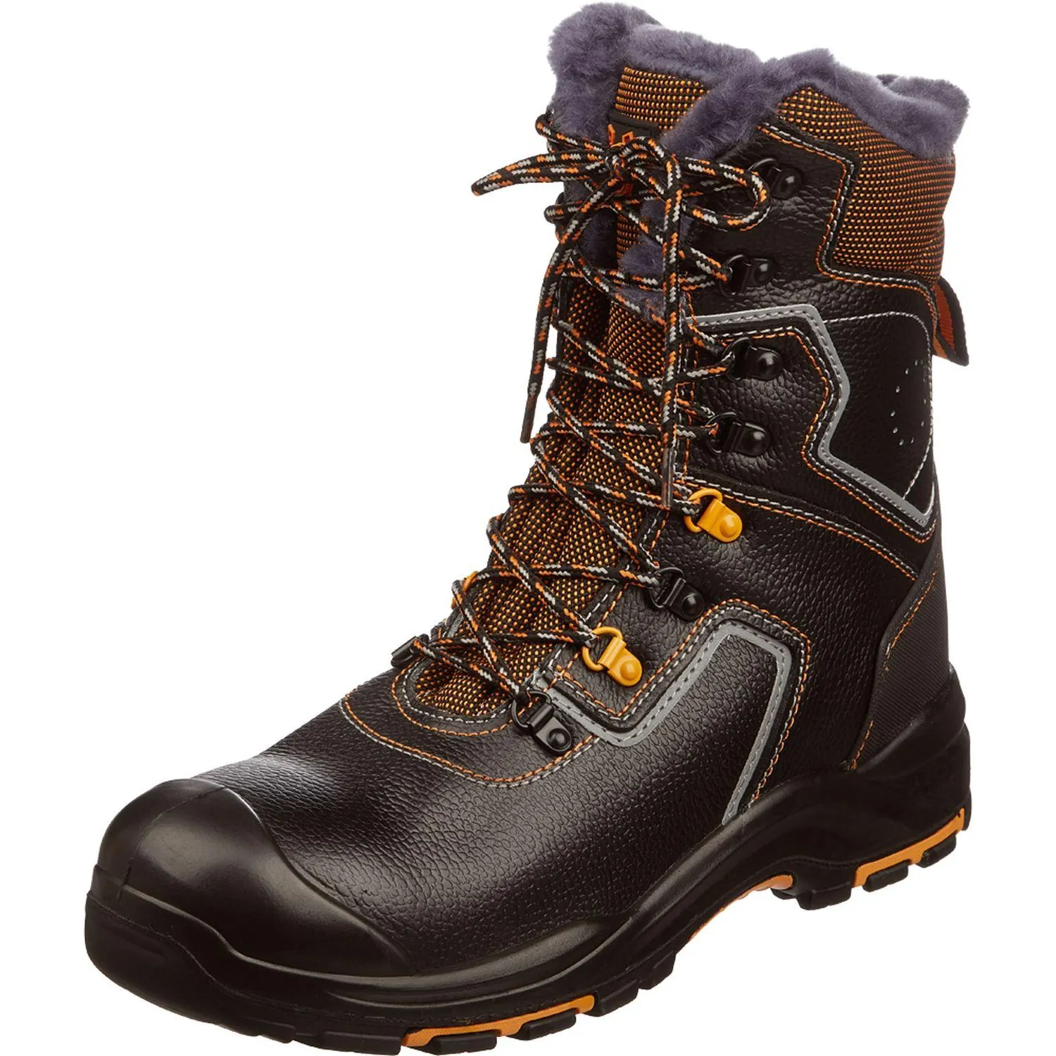 Ботинки с высоким берцем PERFECT PROTECTION ПУ/НР с ПП+НМ+АС р.45 (111735) - фото 4