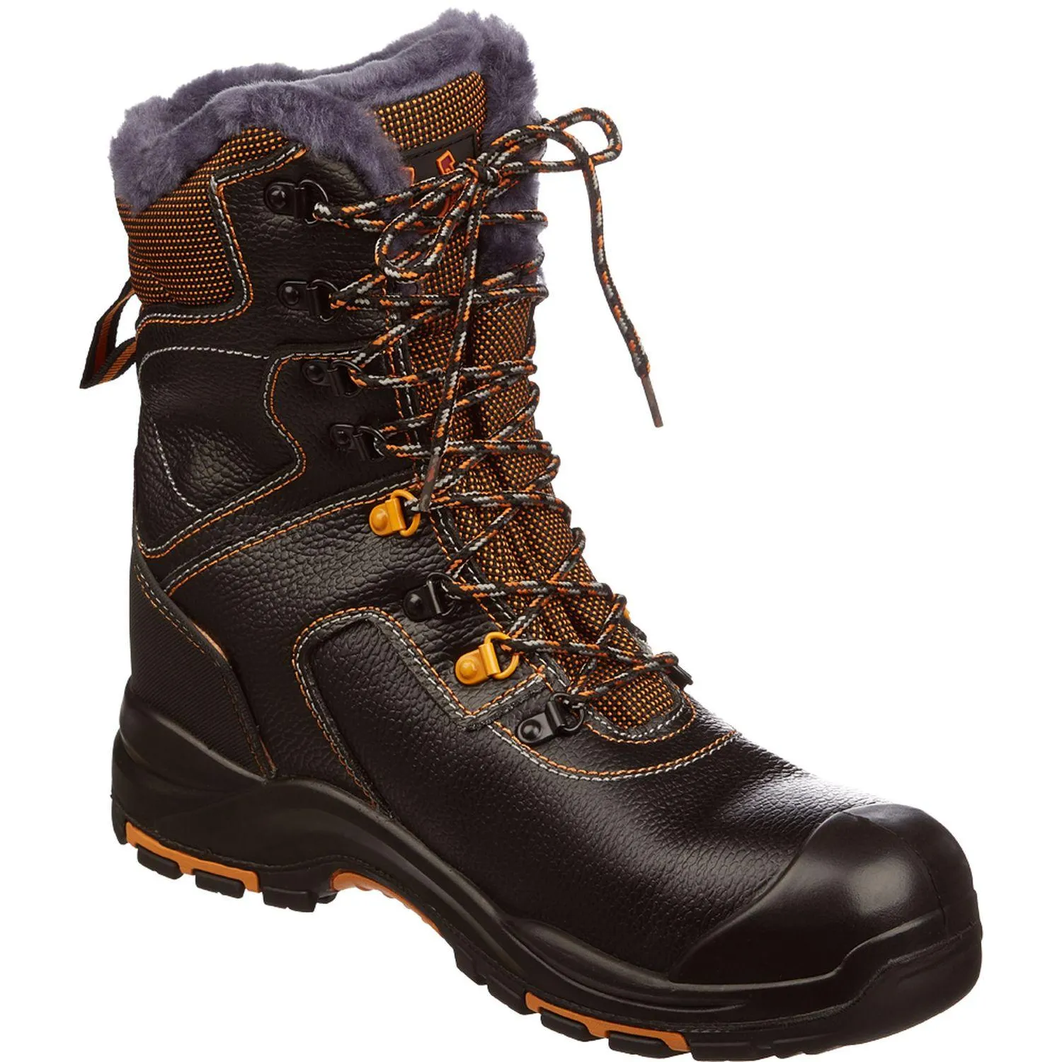 Ботинки с высоким берцем PERFECT PROTECTION ПУ/НР с ПП+НМ+АС р.45 (111735) - фото 5