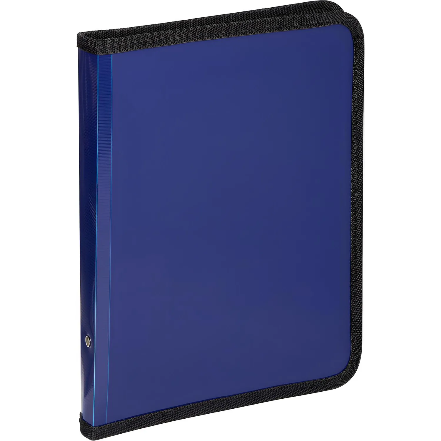 Папка-конверт на молнии с трех сторон плас.синяя  А4,  Attache - фото 2