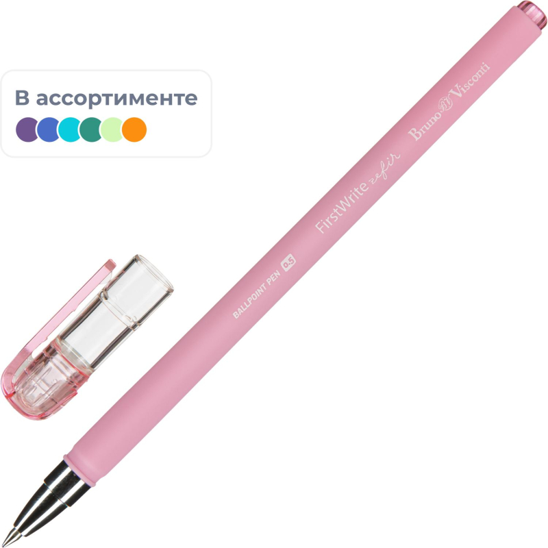 Ручка шариковая неавтомат. firstwrite. zefir   20-0239 - фото 2