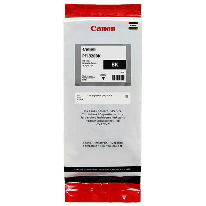 Картридж струйный Canon PFI-320BK (2890C001) чер. для TM-200/205/300/305 - фото 2