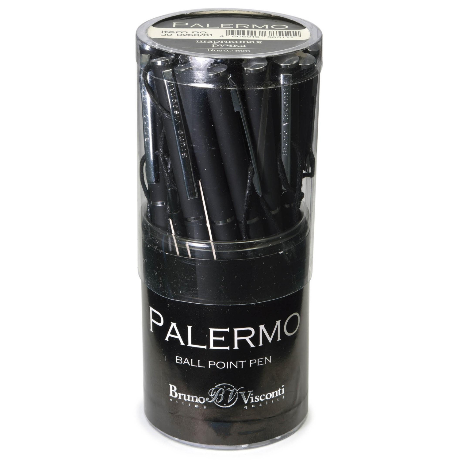 Ручка шариковая автомат. Bruno Visconti Palermo черн.корп. 20-0250/01 - фото 5