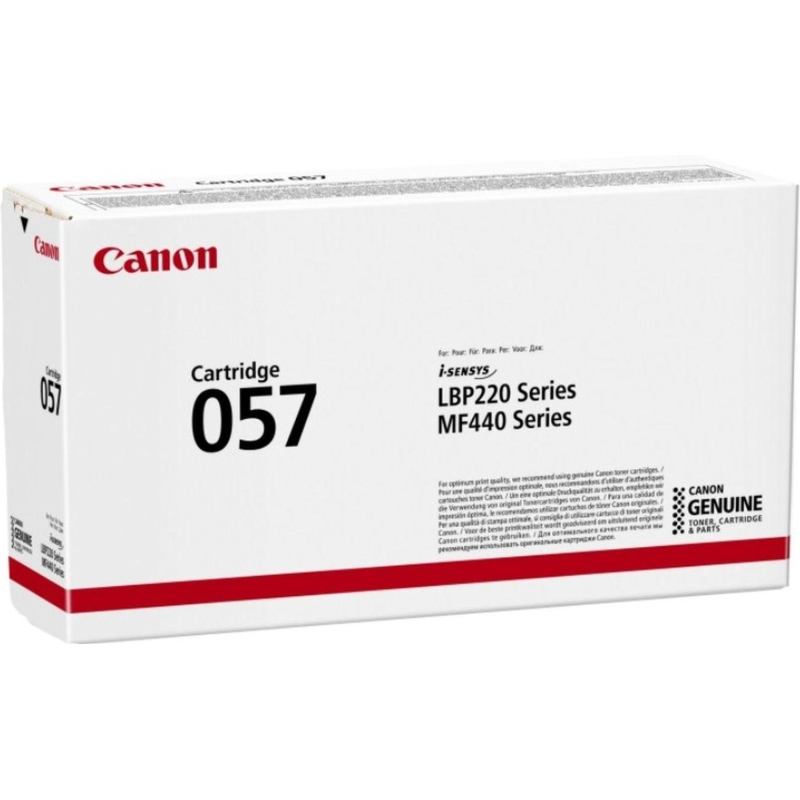 Картридж лазерный Canon 057 BK 3009C002 чер. для MF443dw/MF445dw/LBP223dw - фото 1