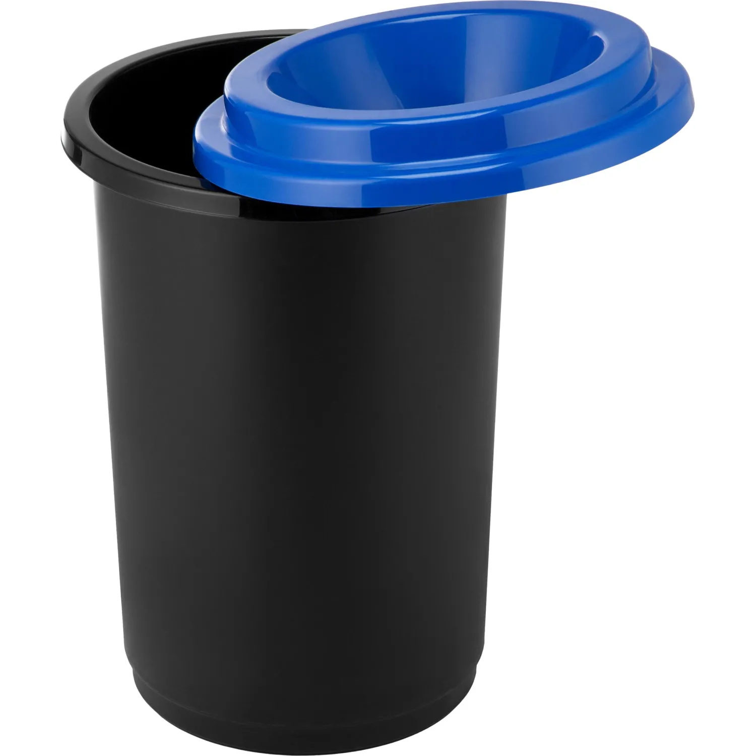 Контейнер для мусора (урна) IDEA ЭКО 50л синяя - фото 3