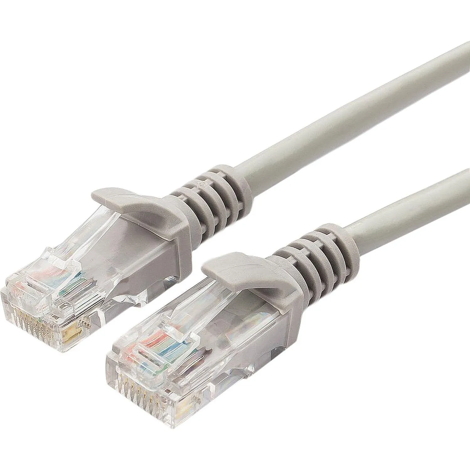 Патч-корд UTP Cablexpert PP12-5M кат.5e, 5м, серый - фото 2