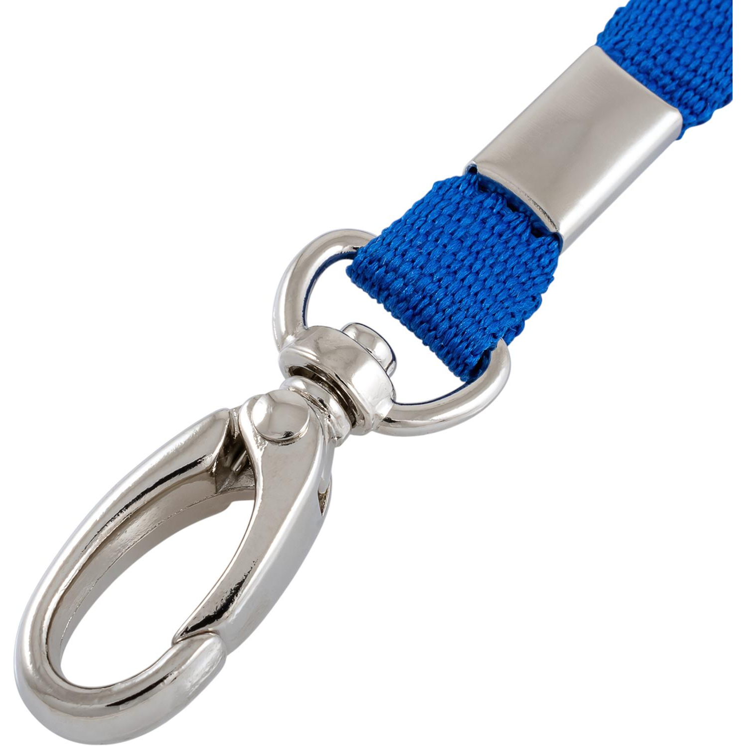 Держатель для бейджа  на карабине синий 388121 - фото 2