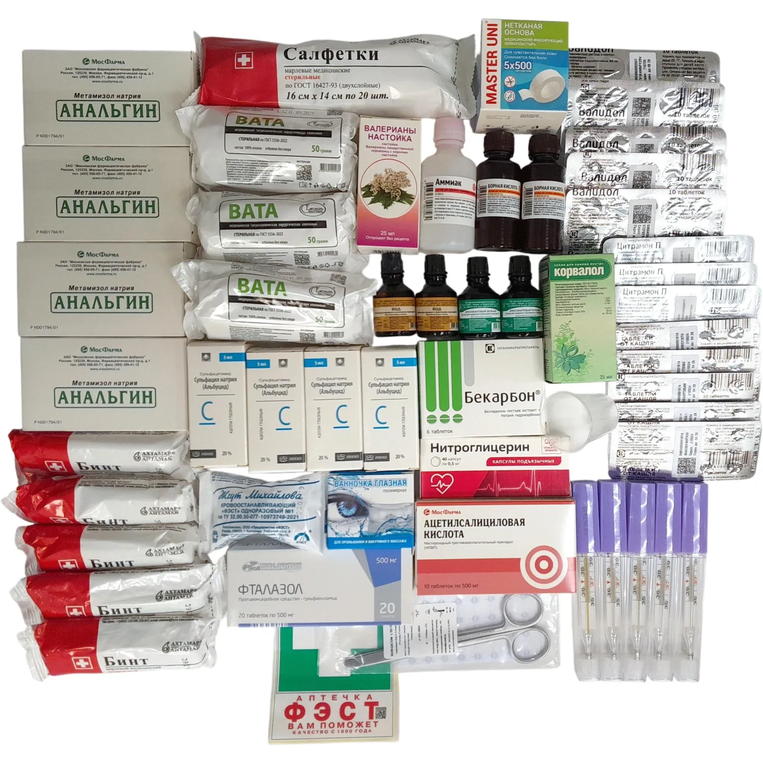 Аптечка первой помощи коллективная ФЭСТ для ЗСГО (до 100-150 челов) (сумка) - фото 3