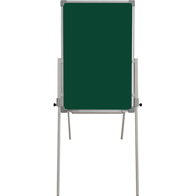 Флипчарт мольберт двусторонний комбинир.BoardSYS, h 1,0м, алюм.цветная рама - фото 7