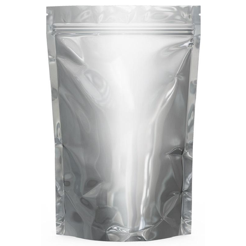 Пакет с замком Zip Lock Дой-пак металл.  92мкм 135x200+(40+40) мм 300шт/уп - фото 1