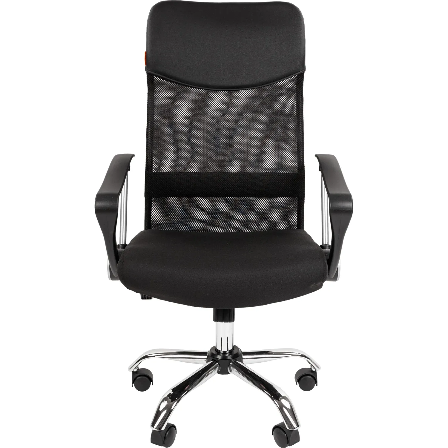Кресло VT_CHAIRMAN 610 сетка/ткань/экокожа черный, хром - фото 3