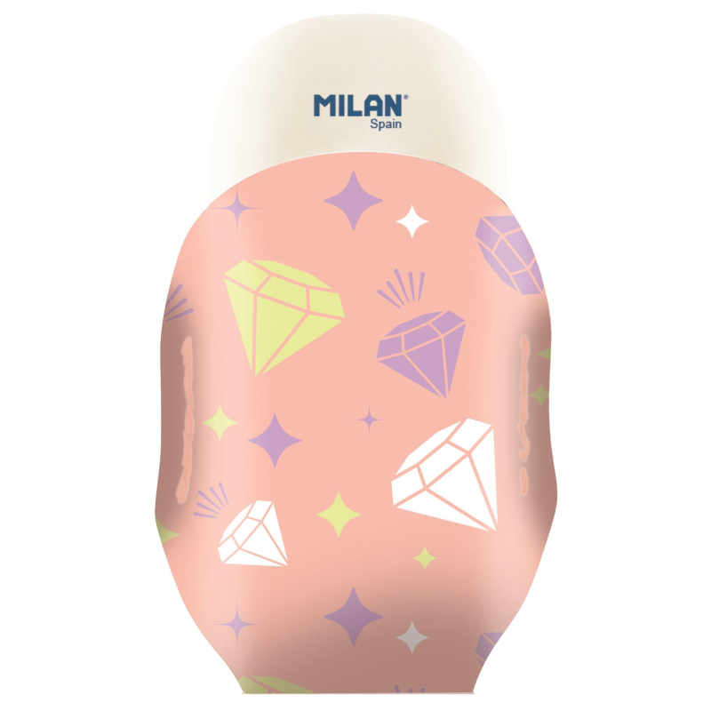Ластик каучуковый Milan Pastel Sugar Diamond, CMMSD1012 в чехле - фото 4