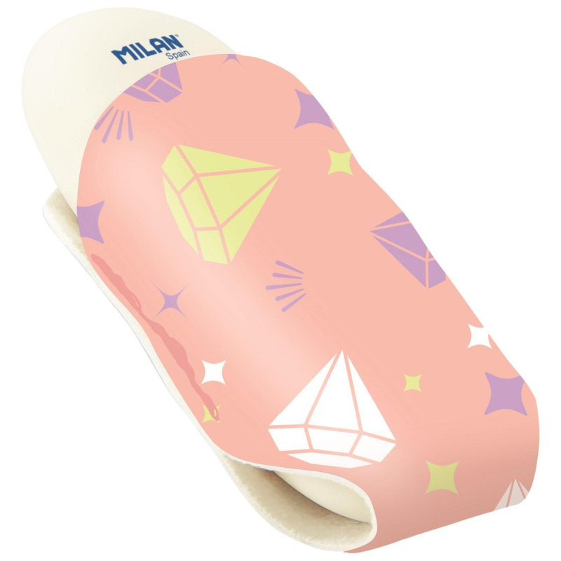 Ластик каучуковый Milan Pastel Sugar Diamond, CMMSD1012 в чехле - фото 6