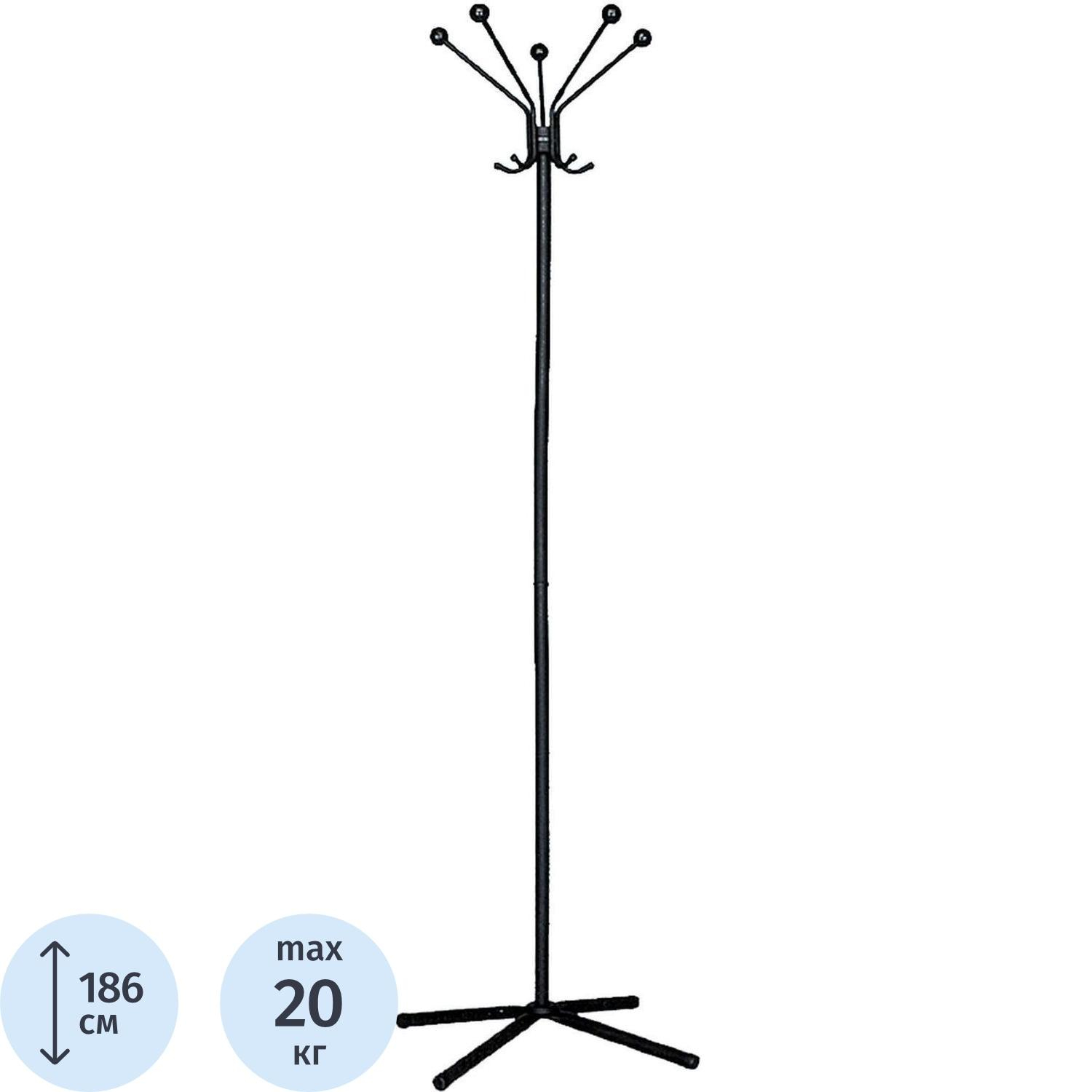 Вешалка TI_напольная ТХ N5 черная - фото 1