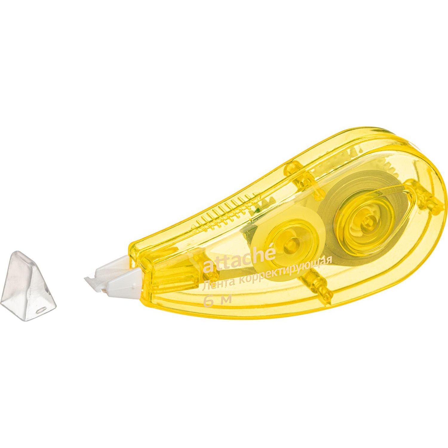 Корректирующая лента Attache Economy 5ммх6м, цвет ассорти, AN Корректирующая лента Attache Economy 5ммх6м, цвет ассорти, AN - фото 4