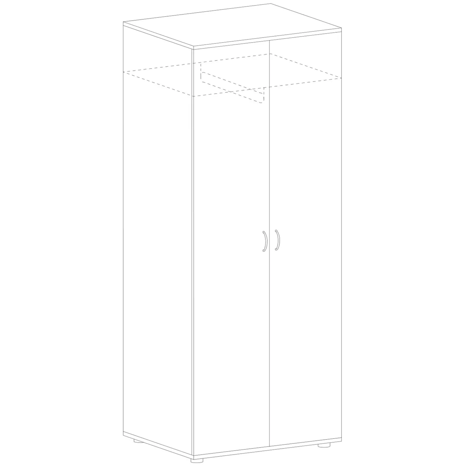 Гардероб SH_Стратегия для одежды S77 (154713) Н.Милано ср - фото 2