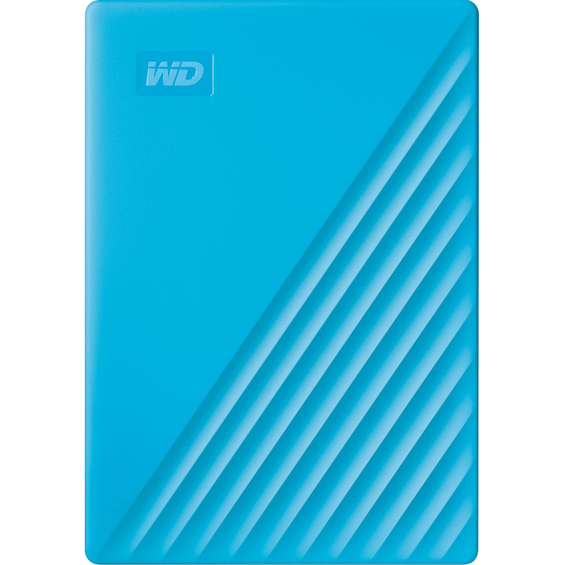 Портативный HDD WD My Passport 4Tb 2.5, USB 3.0, синий, WDBPKJ0040BBL-WESN - фото 1