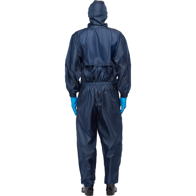 Комбинезон многоразовый защитный с капюшон Jeta Safety JPC75b синий р. XXL - фото 18
