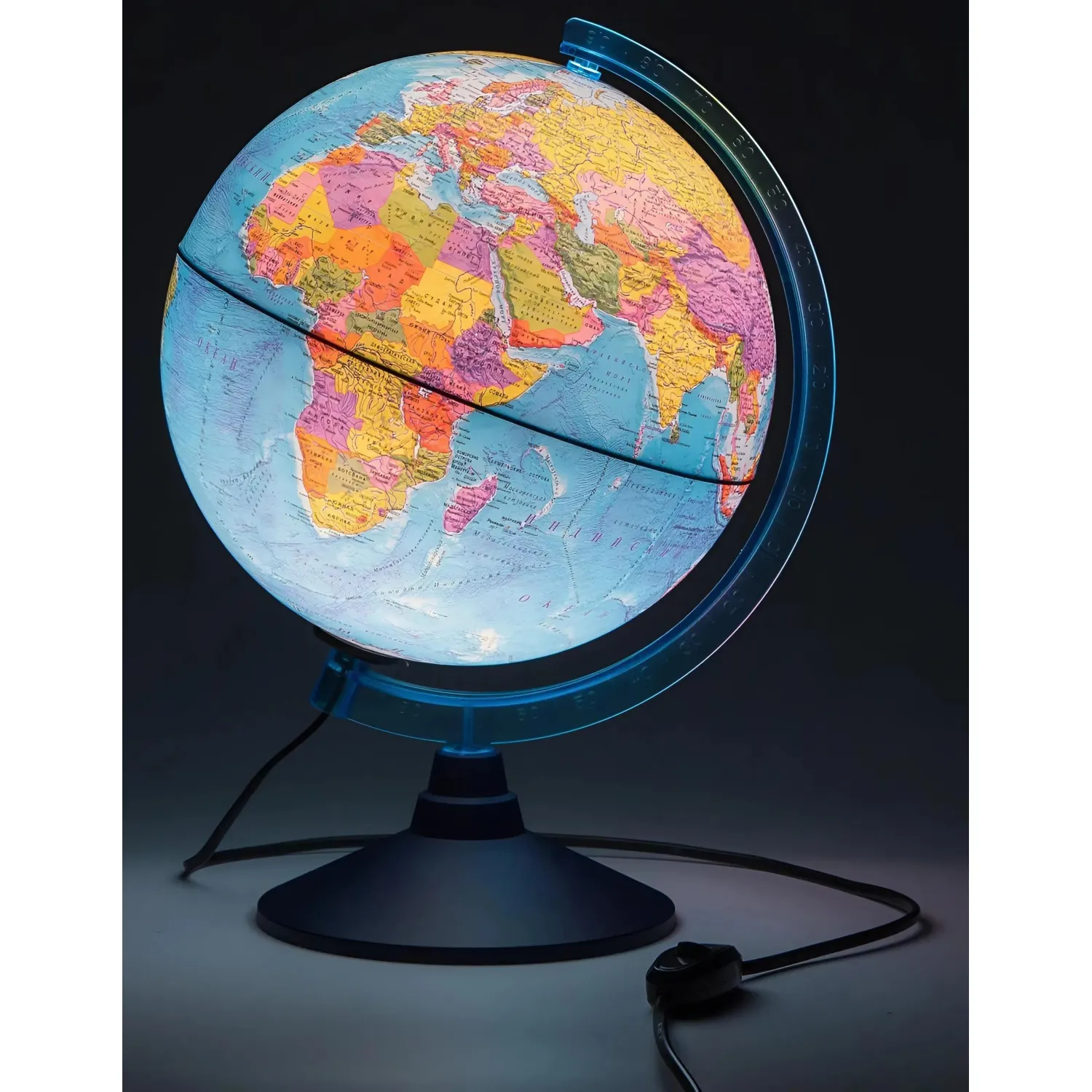Глобус интерактивный политическ.с подсветкой с VR очками, 320мм,INT13200312 - фото 2